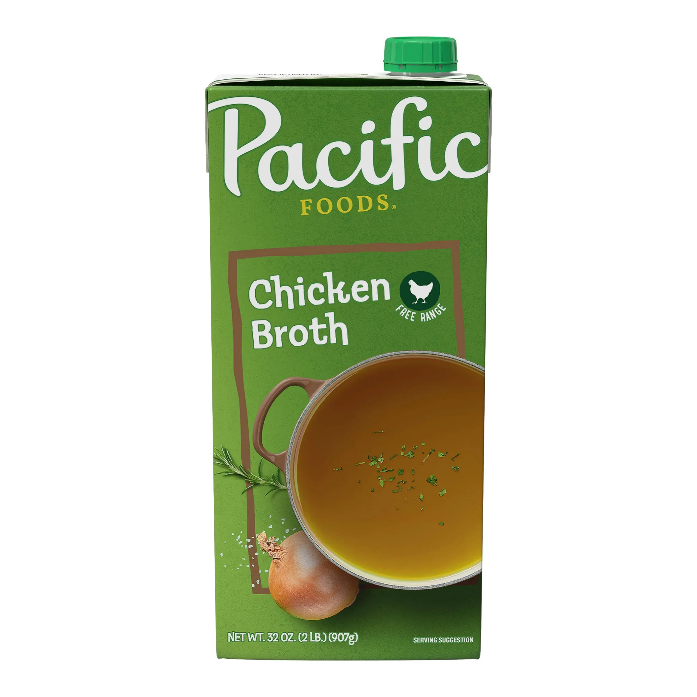 Pacific Foods Broth, Chicken, Free Range - 32 fl oz