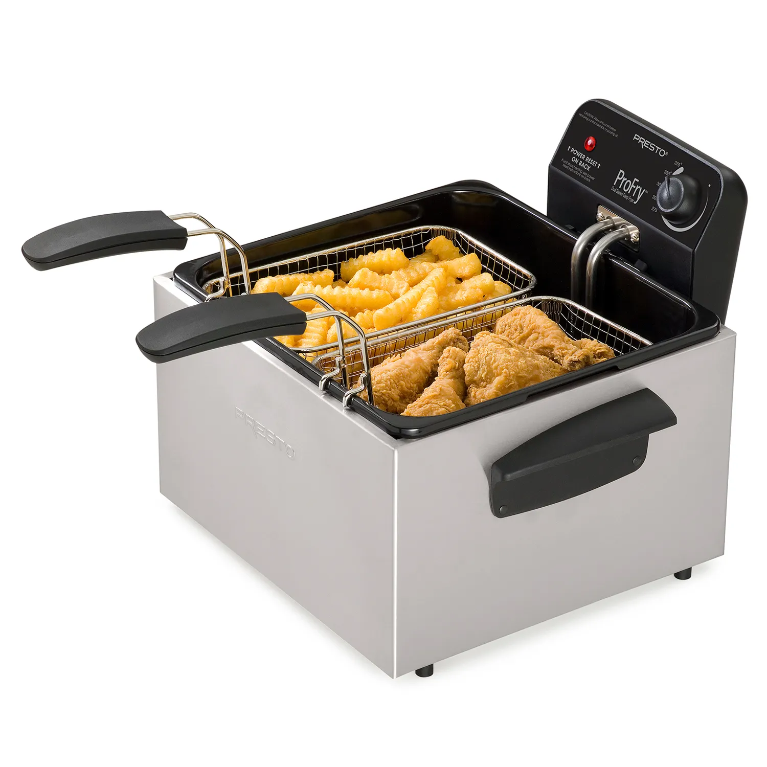 Presto Dual ProFry Immersion Element Deep Fryer