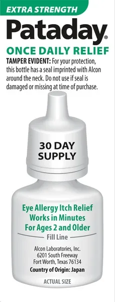 Pataday Once Daily Relief Extra Strength Eye Drops, 1 Count