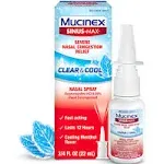 Mucinex Sinus-Max Full Force Nasal Decongestant Spray - 0.75 oz box