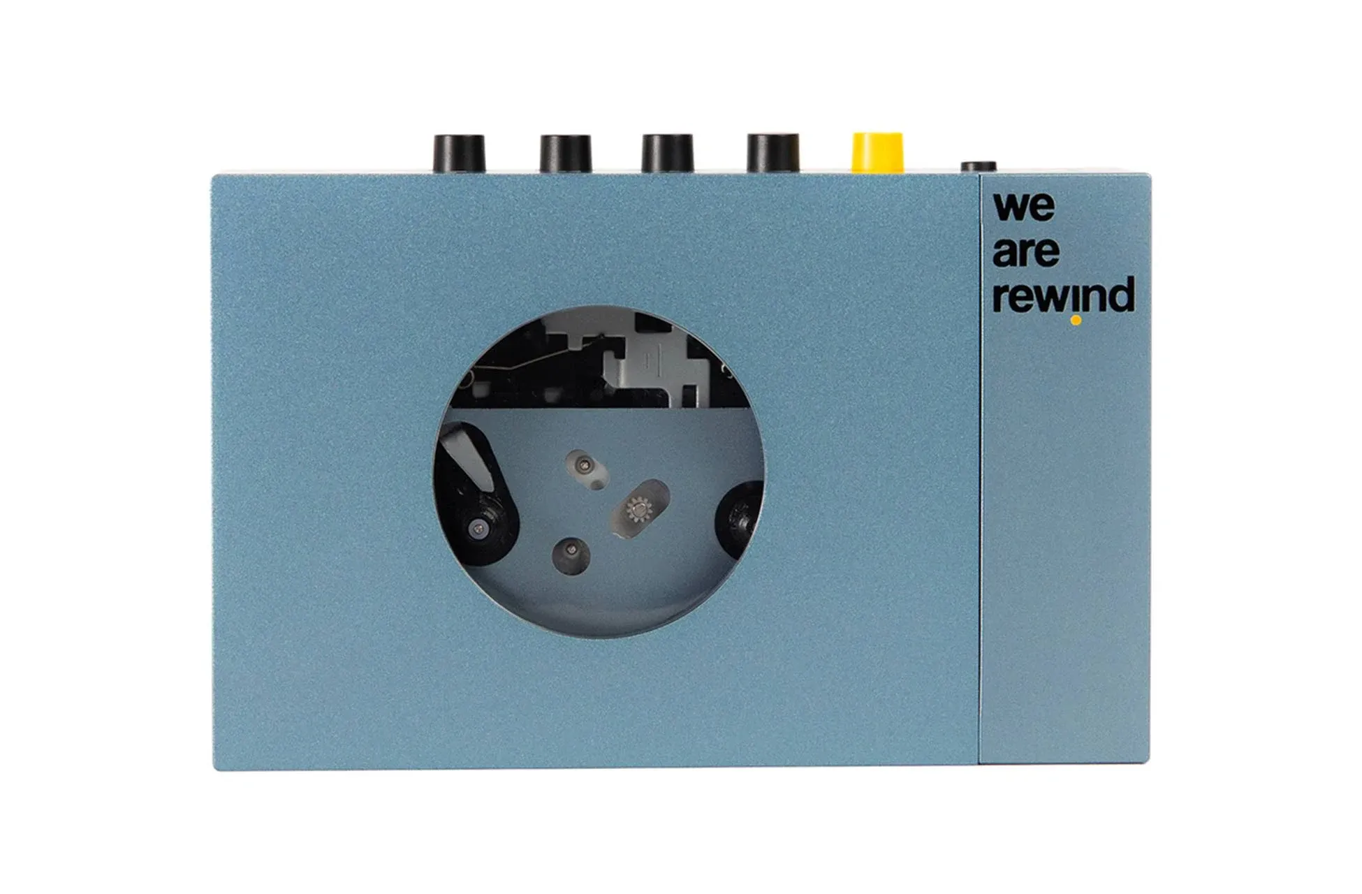 We Are Rewind Kurt (Blue) Portable Bluetooth Cassette Player