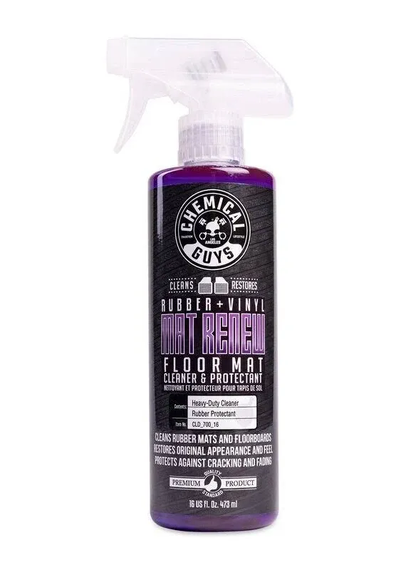 Chemical Guys CLD_700_16 - Mat Renew Rubber + Vinyl Floor Mat Cleaner & Protectant - 16oz