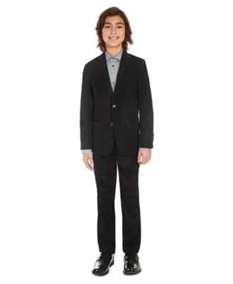 Big Boys Modern Fit Gab Suit Jacket and Dress Pants, 2-Piece Set
      
          Big Boys Modern Fit Gab Suit Jacket and Dress Pants, 2-Piece Set