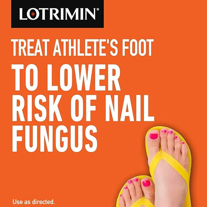 Lotrimin Ultra No Touch 1 Week Athlete's Foot Treatment Cream, 20G Tube