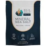 Mineral Sea Salt, Natural Grain Crystals, 5 Lb. Bag