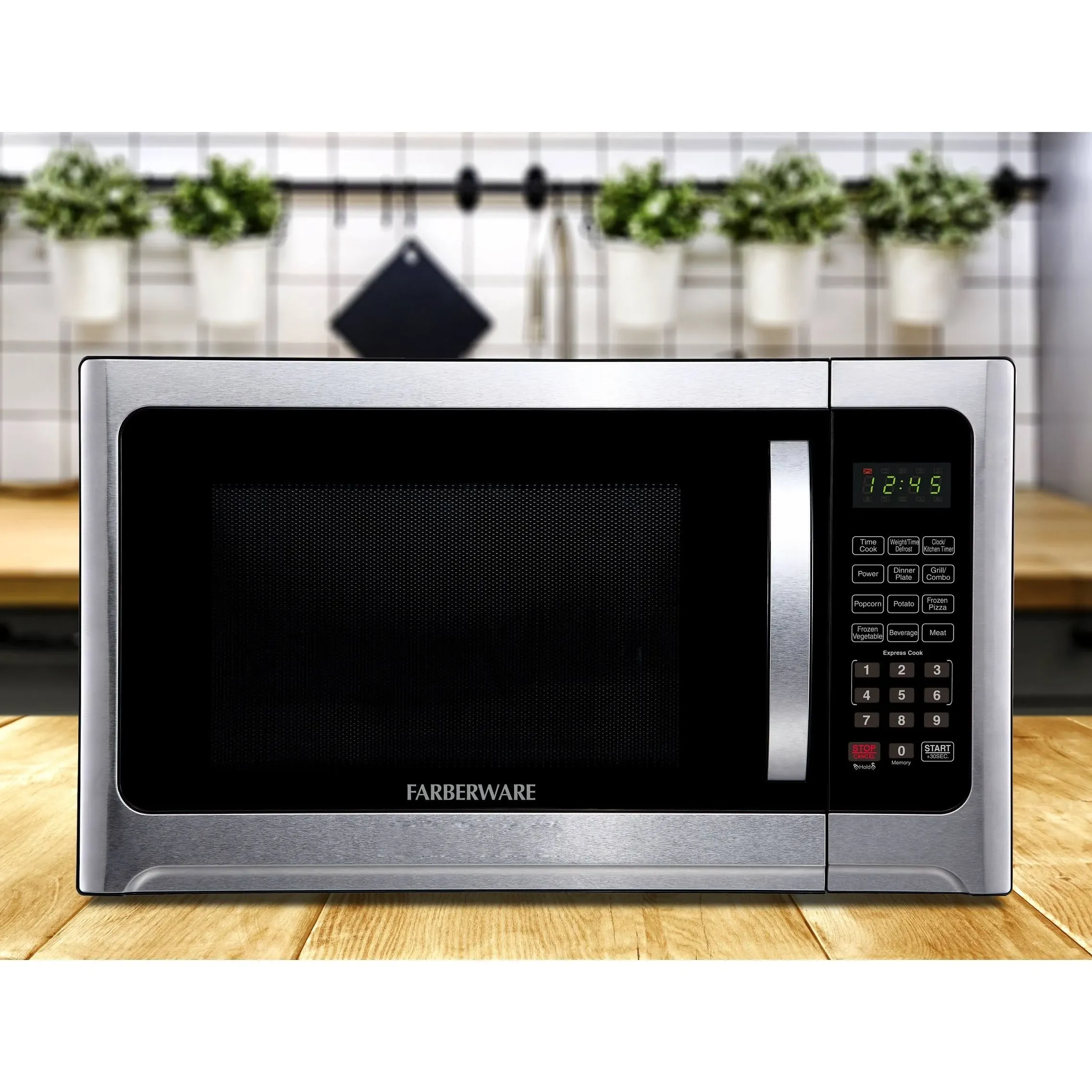 1.2 cu. ft. Over the Counter Microwave in Stainless Steel with Sensor Cooking