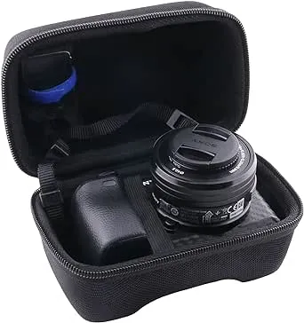 WERJIA Hard Carrying Case Compatible with Sony Alpha a6700/a6000/a6400/a6600/a6100/a5100 Fit 16-50mm Lens Camera case