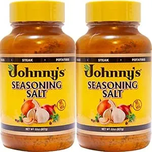 Johnny's Seasoning Salt, 32 Oz (Pack of 2)