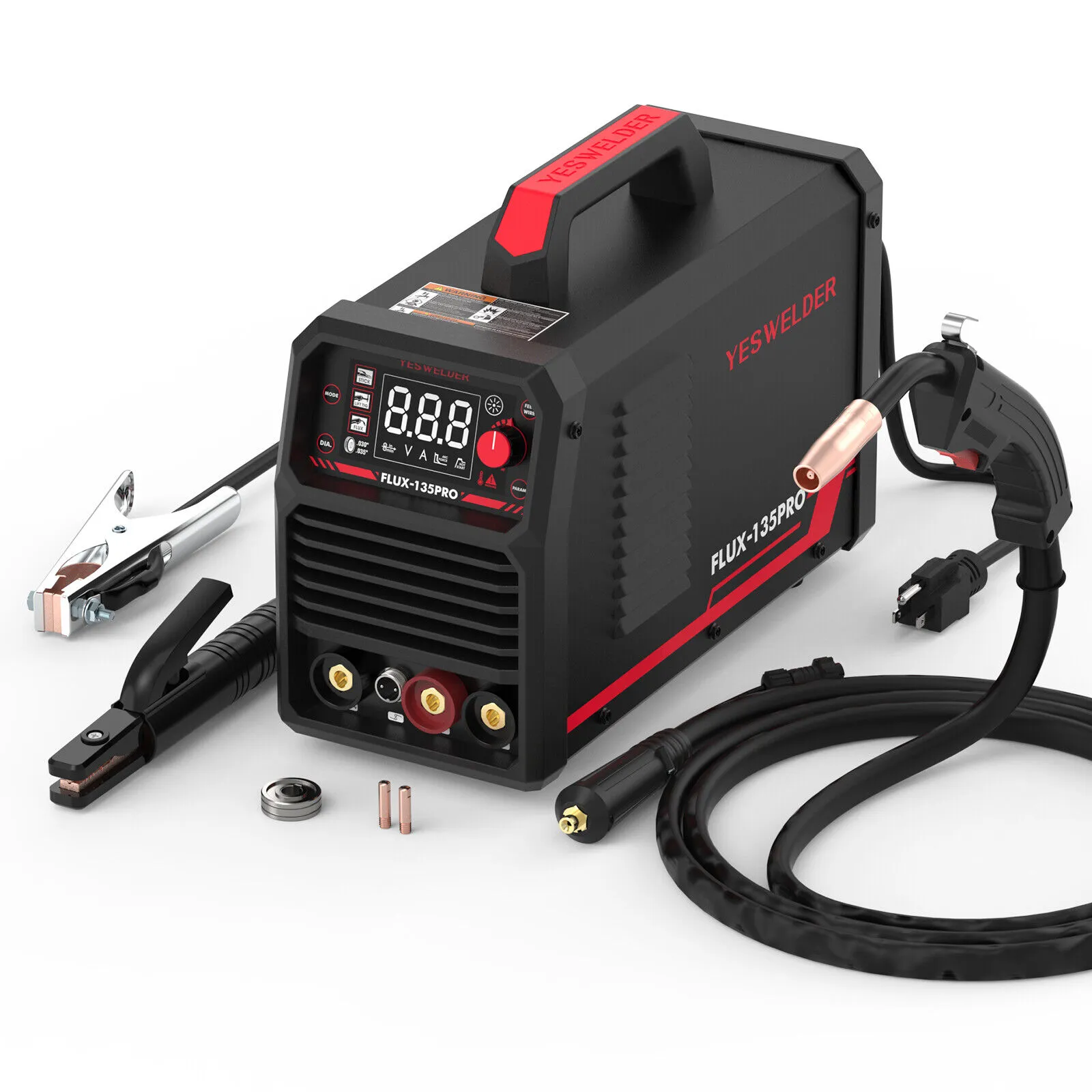 YESWELDER Flux-135-110 Gasless MIG Welder