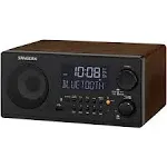 Sangean Wr-22wl FM-RBDS/AM/USB/Bluetooth Digital Receiver Walnut