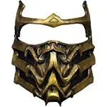 Mortal Kombat Scorpion Plastic Adult Costume Mask