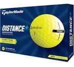 Taylormade Distance+ Golf Balls (Yellow)