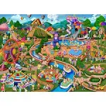 Becko US Jigsaw Puzzles 500 Pieces Puzzles for Adults 500 Piece Puzzles for Kids and Adults (Theme Park)