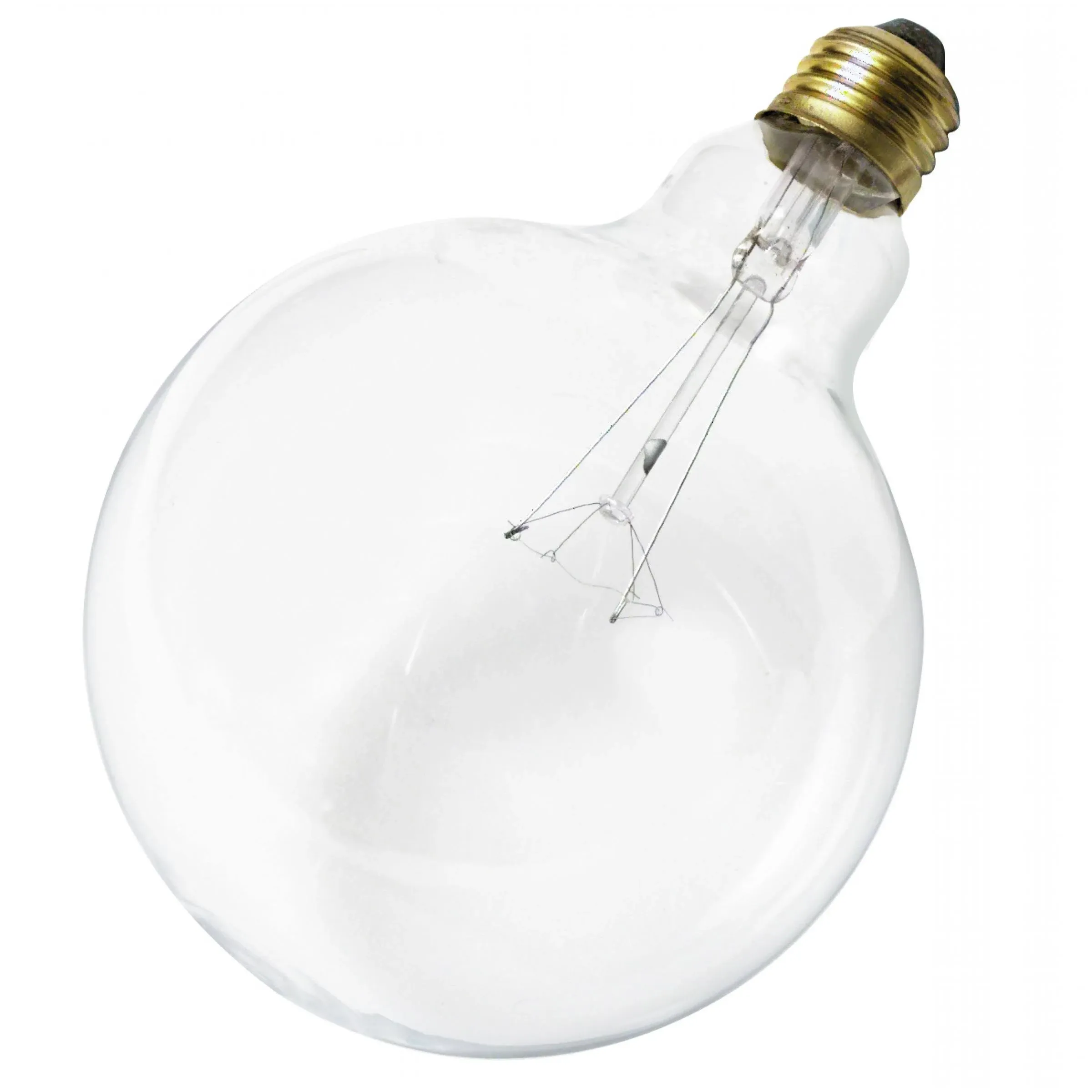 Satco 60W G40 Clear Globe Bulb S3012