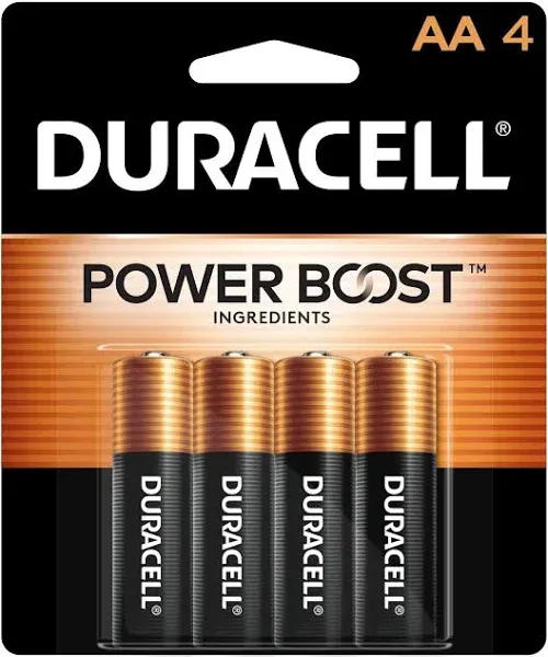 Duracell - CopperTop AA Alkaline Batteries - long lasting, all-purpose Double A battery for household and business - 12 Count