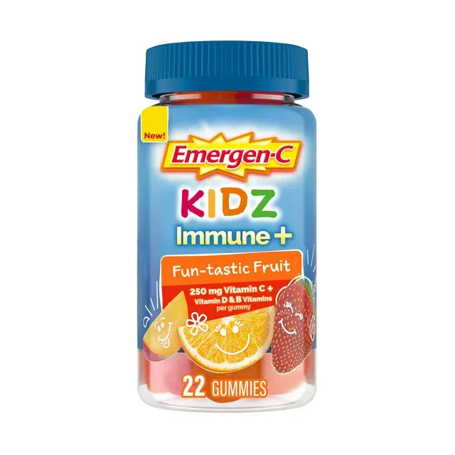 Emergen-C Kidz Immune+ Vitamin C Gummies for Immune Support