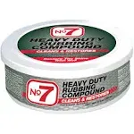 No7 08610 Heavy-Duty Rubbing Compound, 10 Oz