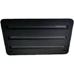 Leisure Coachworks 3109492.003 Black Refrigerator Side Vent for Campers Trailers