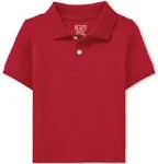 The Children's Place baby boys Fashion Color Short Sleeve Pique Polo