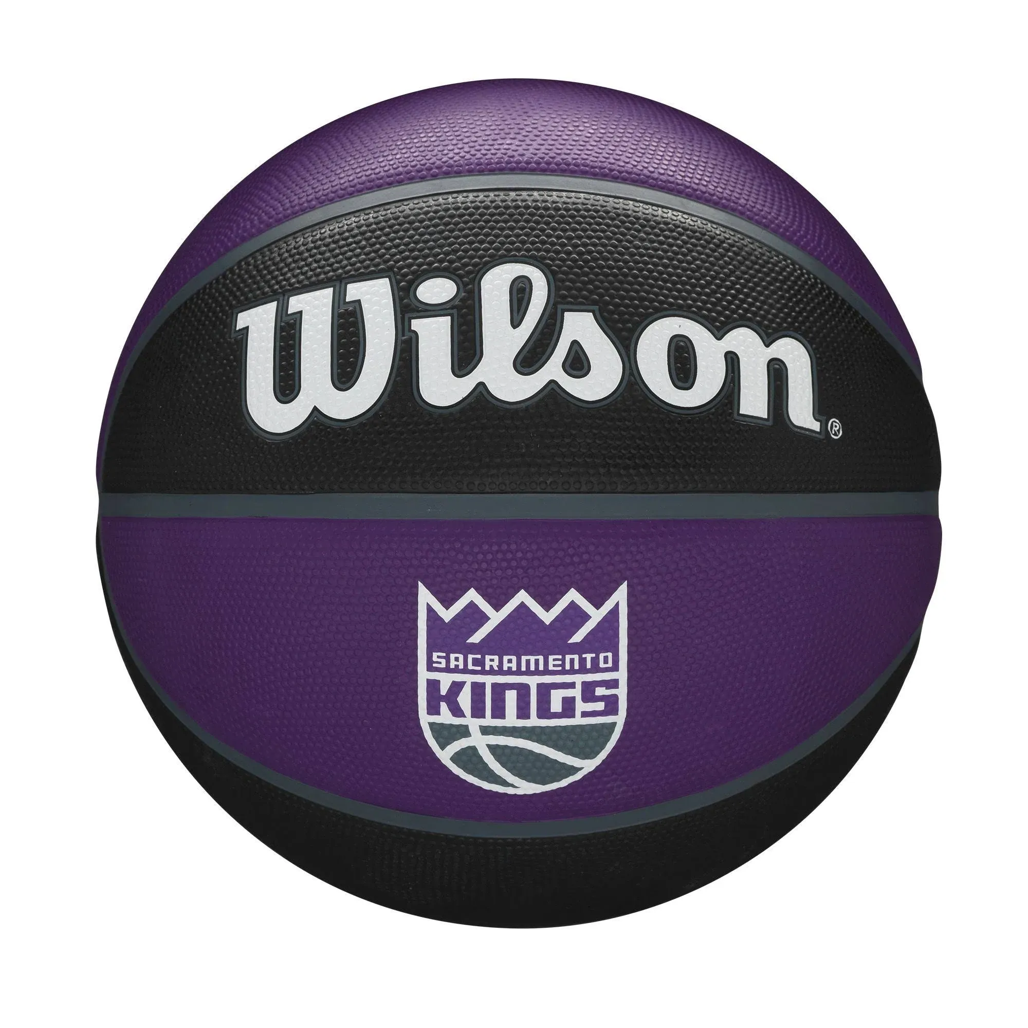 Wilson NBA Team Tribute Kings Basketball Ball Purple