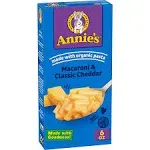 Annies Homegrown Classic Cheddar Macaroni & Cheese