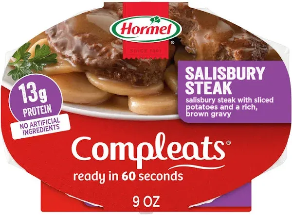 Hormel Compleats Salisbury Steak