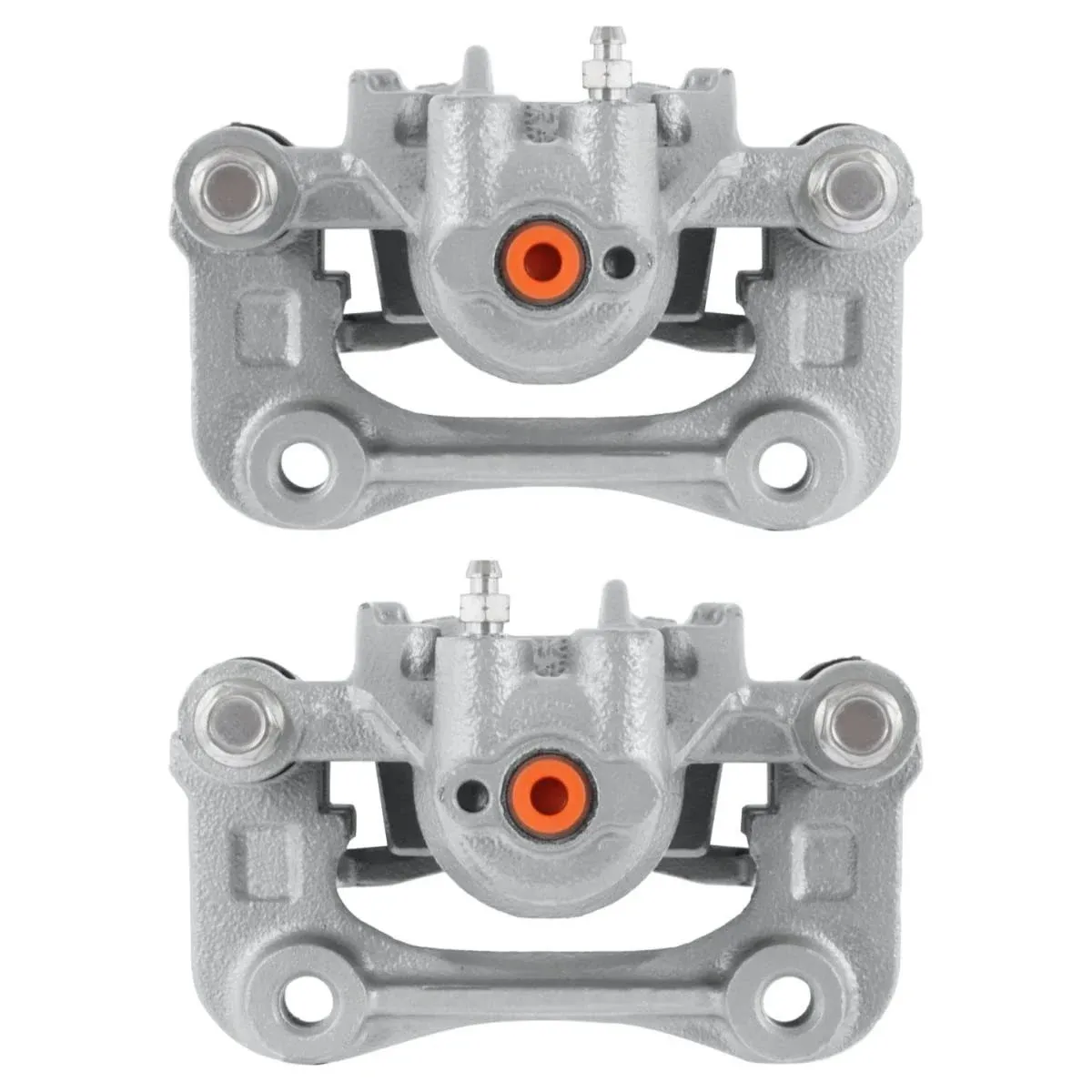 Rear Brake Calipers with Bracket Pair for 16-20 Kia Optima 15-19 Hyundai Sonata