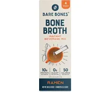 Mezcla instantánea Bare Bones de caldo de huesos de huesos de carne 10gr de proteína