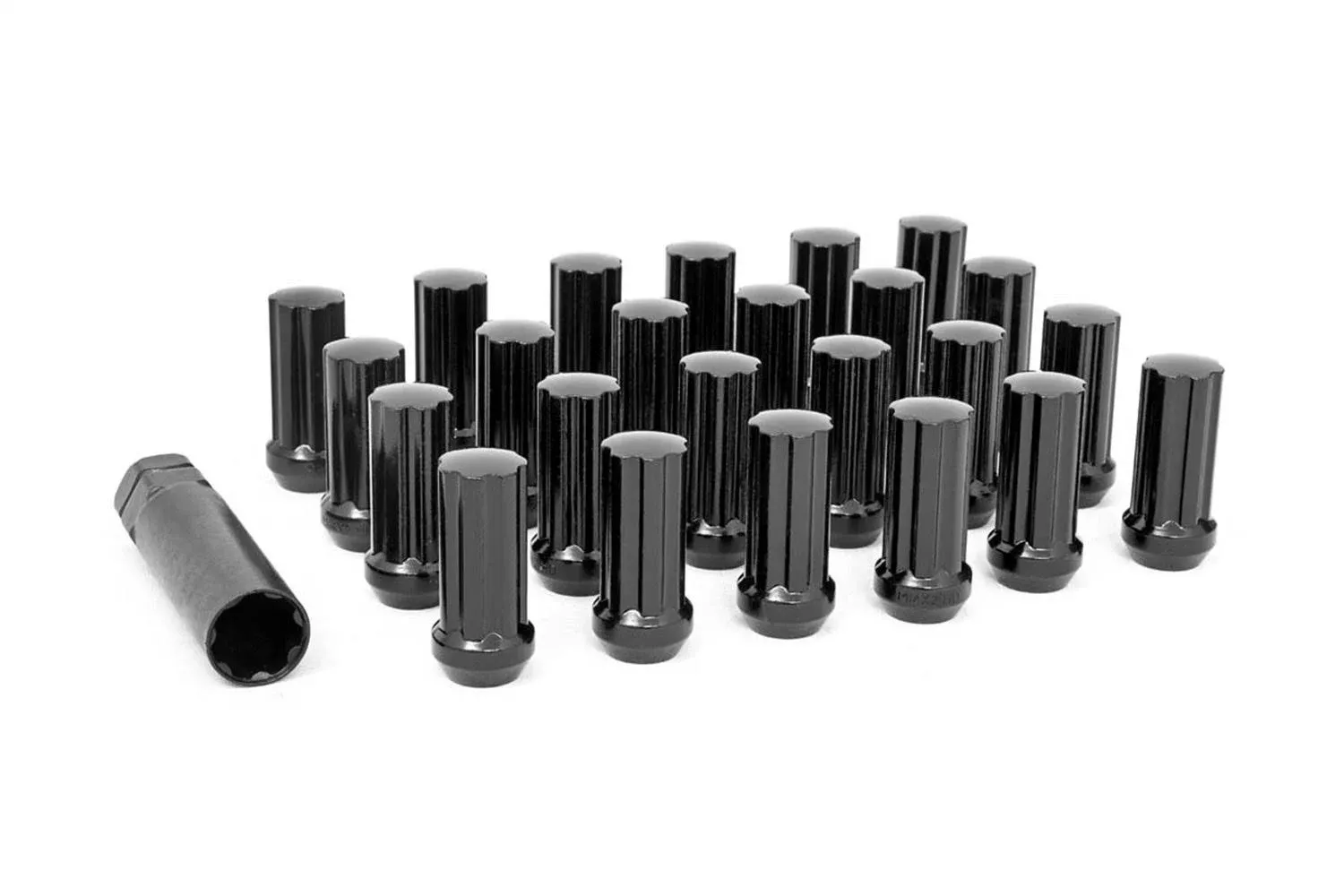 Rough Country M14 x 1.5 Lug Nut Set of 32 Black -141532BLK