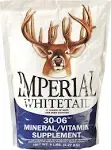 Whitetail Institute 30-06 Mineral and Vitamin Supplement for Deer Food Plots, Provides Antler-Building Nutrition and Attracts Deer, Original, 20 lbs