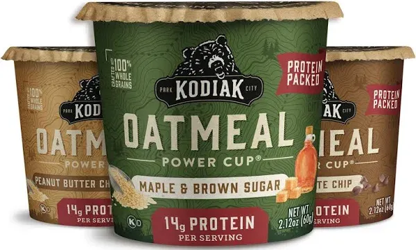 Kodiak Cakes Instant Oatmeal Cup Variety Pack