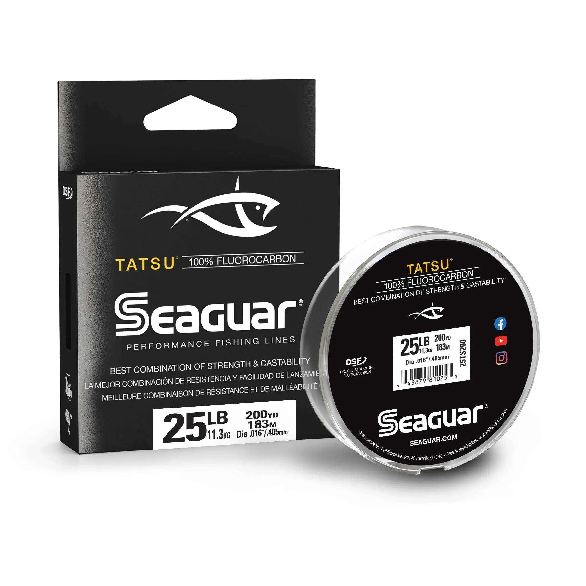 Seaguar Tatsu Fishing Line 200 25 lb