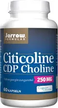 Jarrow Formulas Citicoline (Cdp Choline) 250mg 120 Capsules