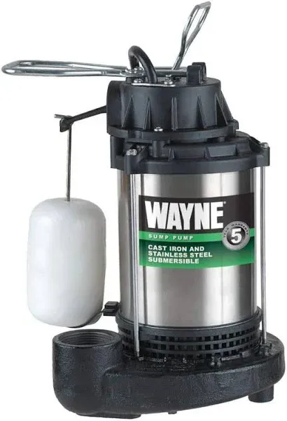 Wayne CDU980E 3/4 HP Submersible Sump Pump