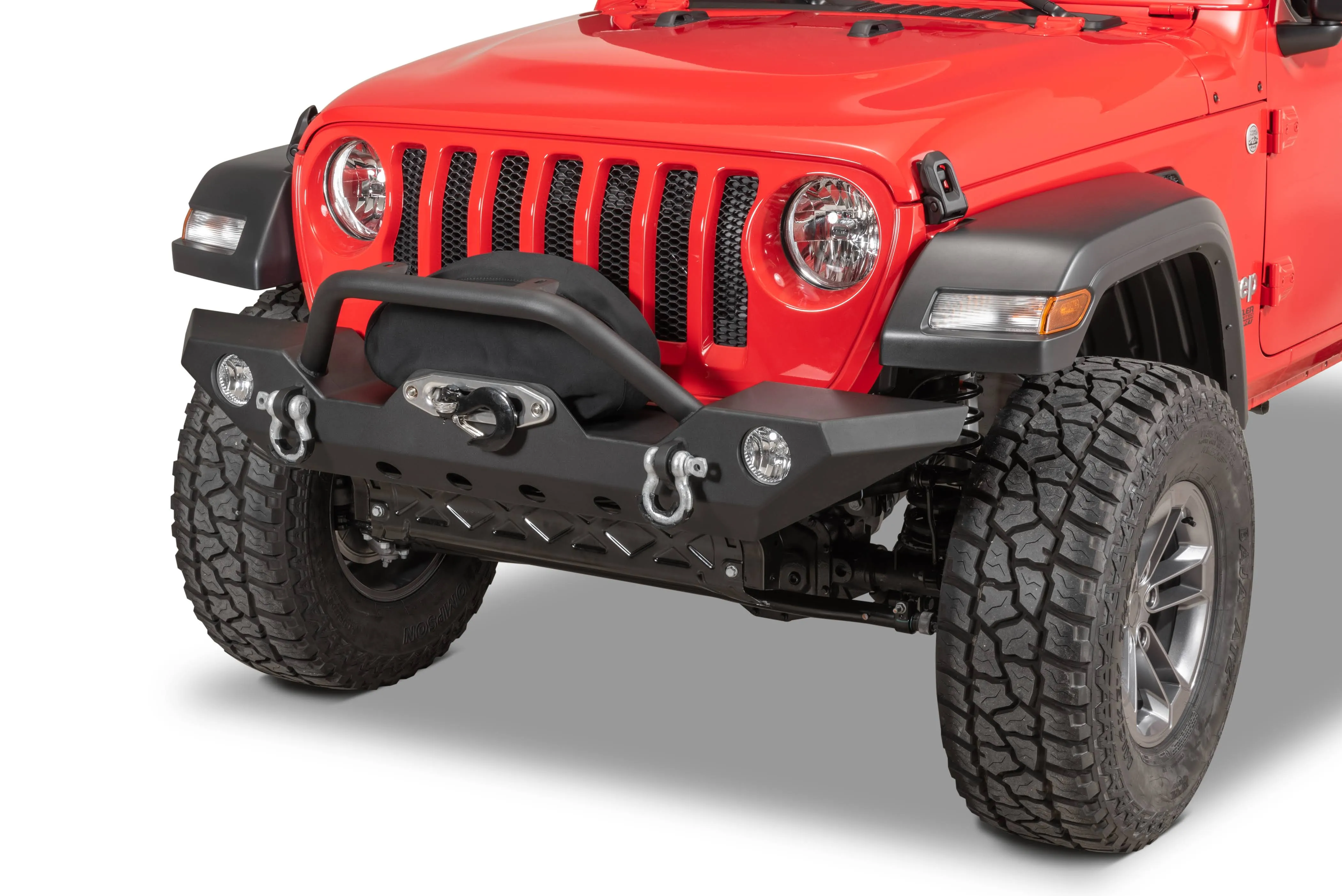 18-25 Jeep Wrangler JL & Gladiator JT Tactik HD Front Bumper w/ Hoop