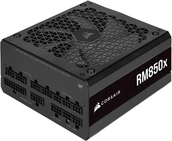 Corsair RMX White Series (2018), RM850x, 850 Watt, 80+ Gold Certified, Fully Modular Power Supply - White, 80 PLUS Gold (CP-9020188-NA)