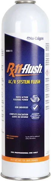 Nu-Calgon 4300-11 Rx11 AC Flush Canister-2lb Can