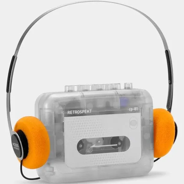 Retro Rechargeable Cassette Player