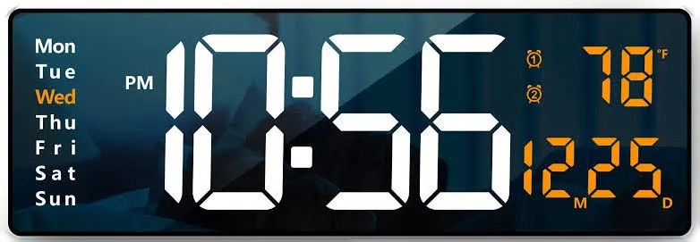 Digital Wall Clock