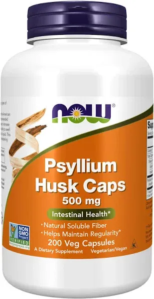 Now Psyllium Husk Caps mg