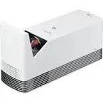 LG CineBeam FHD Projector HF85LA - DLP Ultra Short Throw Laser Home Theater Smart Projector, White