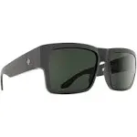 Spy CYRUS HD+ Grey Green Polarized Square Unisex Sunglasses 673180973864