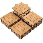 Yaheetech Outdoor Tiles Patio Tiles 27pcs