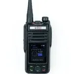 BTECH GMRS-PRO IP67 Submersible Radio with Texting & Location Sharing, GPS, Bluetooth Audio, Compass, NOAA Weather Alerts, Dual Band (VHF/UHF) Scanner, Long Range Two-Way GMRS Walkie Talkie