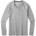 Smartwool Merino 150 Base Layer Long Sleeve L , Light Gray Heather (Women's)