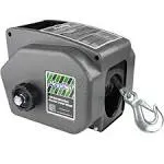 Megaflint Trailer Winch,Reversib<wbr/>le Electric Winch, for Boats up to 6000 lbs.12V