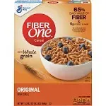 General Mills Fiber One Original Whole Grain Cereal, Bran (19.6 oz)