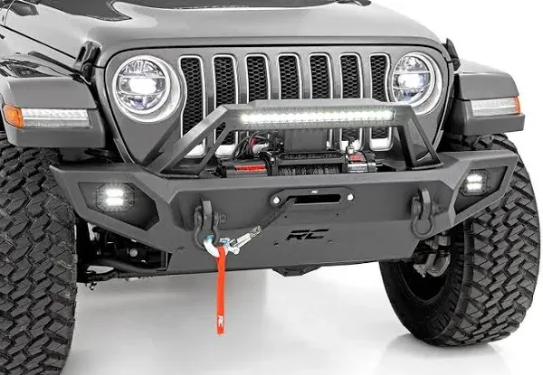 Rough Country Front Trail Bumper for Jeep Wrangler JK, JL & Gladiator JT