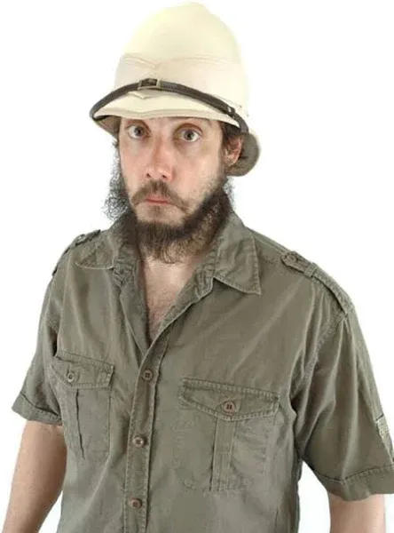 elope British Safari Pith Helmet for Adults Men and Women