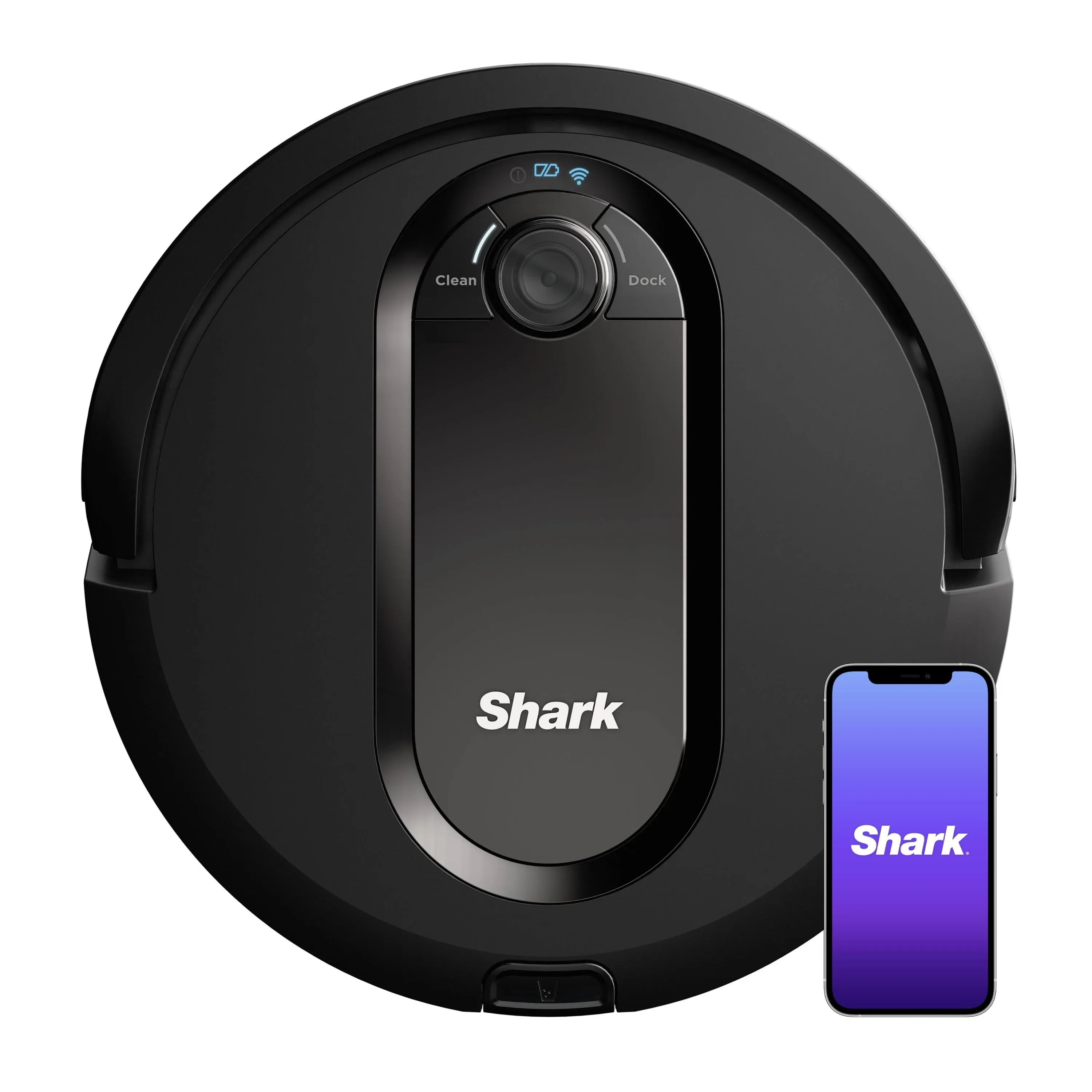 NEW! Shark EZ Robot RV990 WiFi Connected Home Robot Vacuum w/Row-by-Row Cleaning